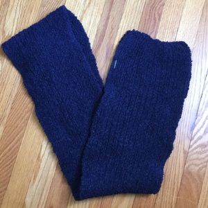 navy chenille scarf from Citron
